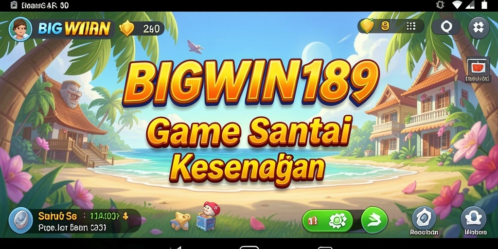 Tangkapan layar BIGWIN189 menampilkan momen gameplay yang menyenangkan dan santai.