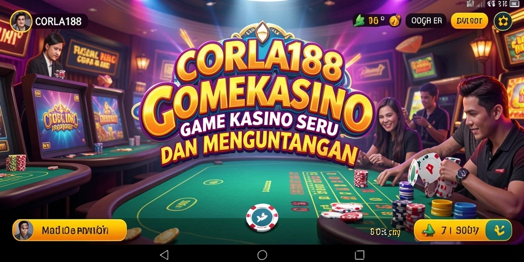 Screenshot gameplay CORLA188 menampilkan aksi kasino yang mendebarkan.