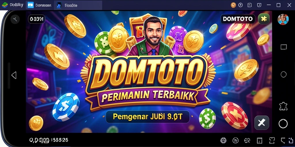 Tampilan gameplay yang mengasyikkan saat bermain DOMTOTO.