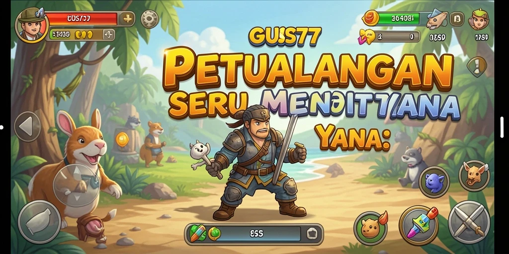 Tampilan gameplay GUS77 yang mendebarkan dan penuh tantangan.