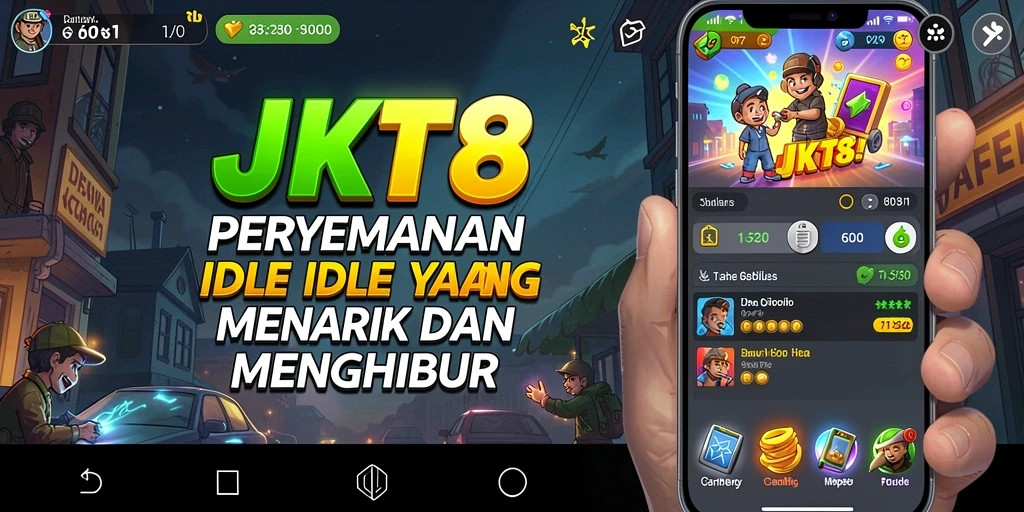 Menampilkan gameplay JKT8 yang seru dan santai.