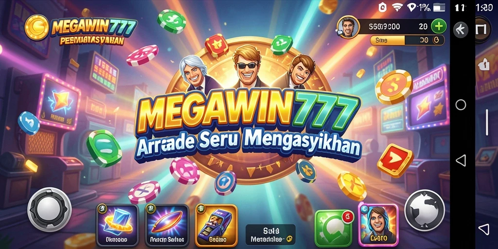Screenshot menampilkan gameplay seru MEGAWIN777 dengan rintangan menarik.