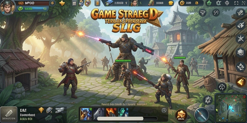 Tampilan gameplay MPOID yang menegangkan dan strategis.