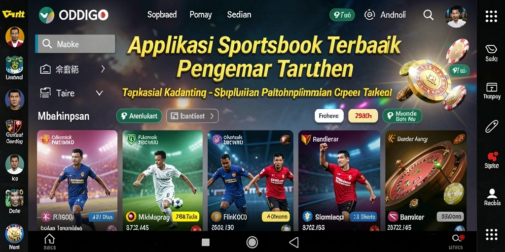 Tampilan gameplay ODDIGO yang memukau dan menarik.