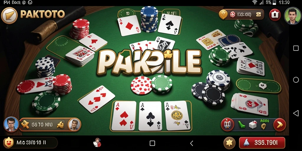 Tampilan menarik gameplay Gaple di PAKTOTO.