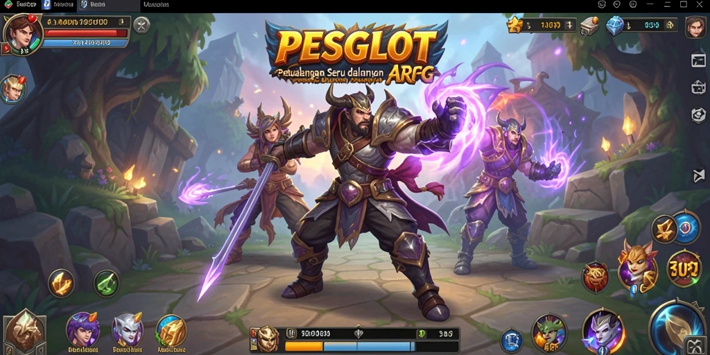 Gameplay seru dalam dunia ARPG yang menegangkan.