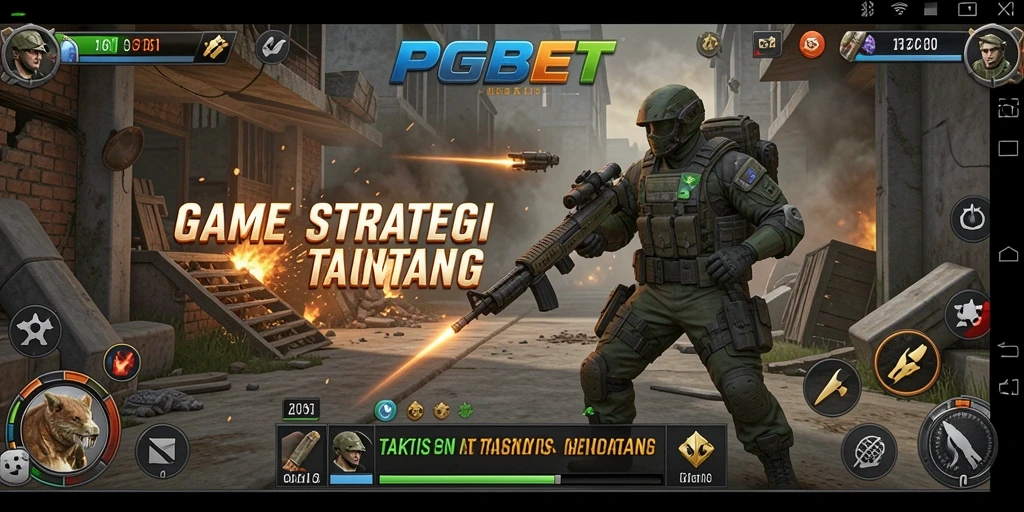 Tampilan gameplay PGBET dengan aksi strategi yang mendebarkan.