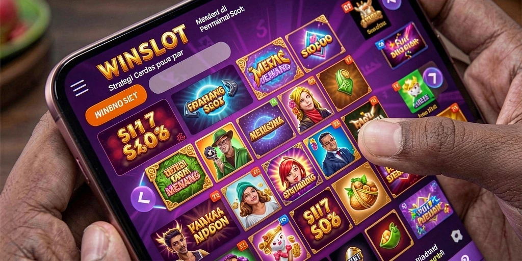 Tampilan gameplay menarik dengan elemen strategi di WINSLOT.