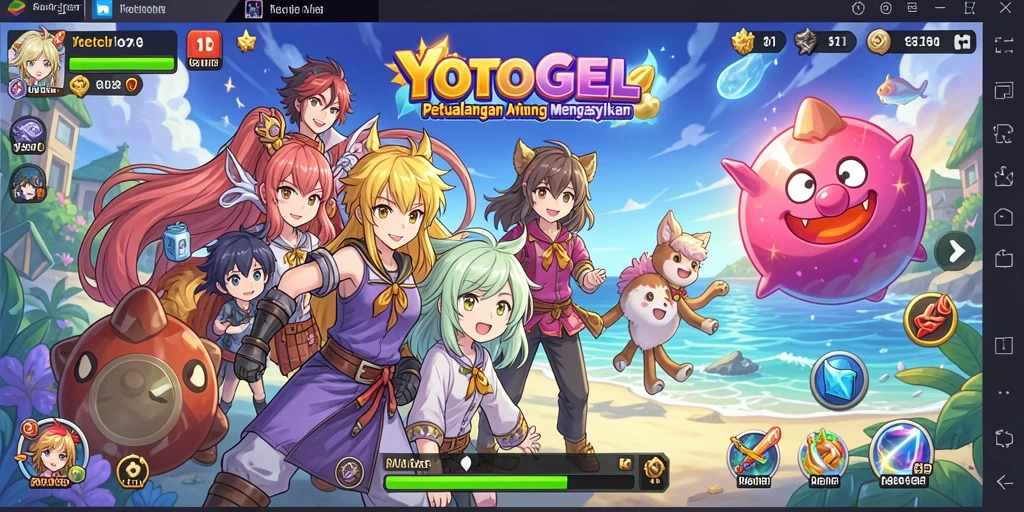 Gameplay menarik di dunia anime dalam YOTOGEL.